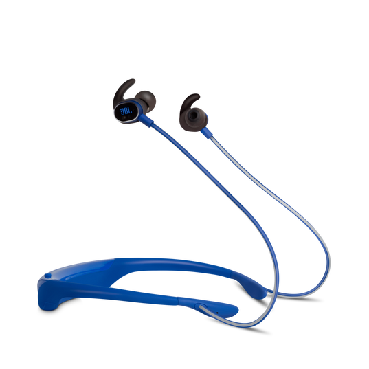 Reflect Response - Blue - Wireless Touch Control Sport Headphones - Hero