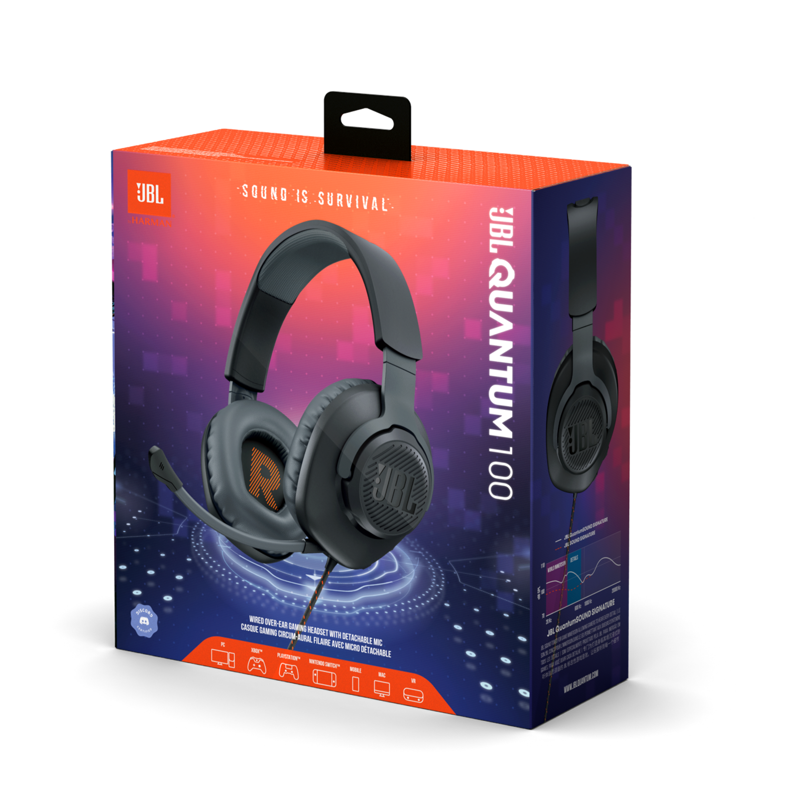 jbl quantum 100 mic