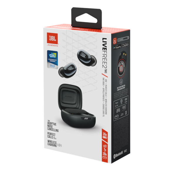 JBL Live Free 2 TWS | ハイブリッドノイズキャンセリング完全 