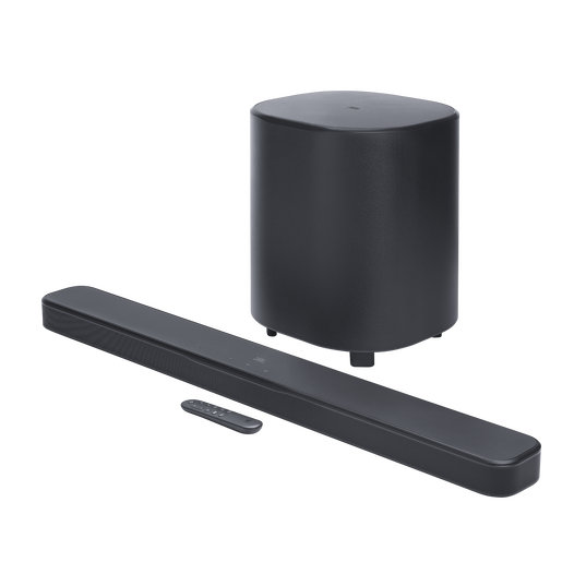 JBL Bar 500MK2 - Black - 5.1 channel soundbar system with Dolby Atmos® - Hero