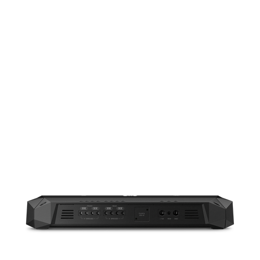 Club 704 - Black - high-performance 4-channel car amplifier - Front