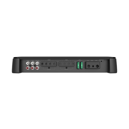 Club A754 - Black - High performance 4 channel car amplifier - Back