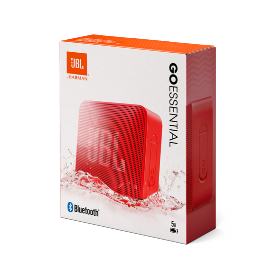 JBL Go Essential - Red - Portable Waterproof Speaker - Detailshot 15