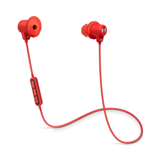 Under Armour Sport Wireless - Red - Wireless in-ear headphones for athletes - Hero