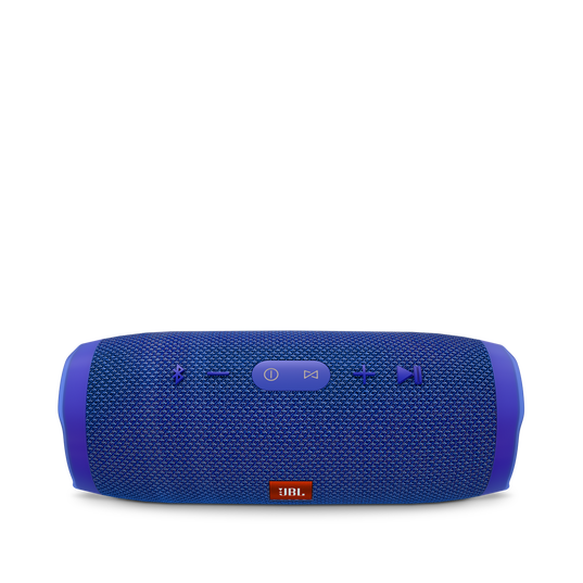 JBL Charge 3 - Blue - Full-featured waterproof portable speaker with high-capacity battery to charge your devices - Detailshot 2
