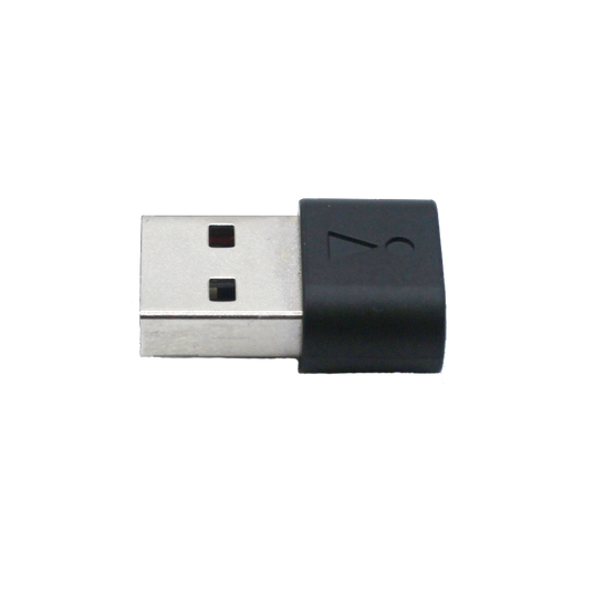 USB-C to USB-A Converter for JBL Quantum 910 Wireless - Black - Hero