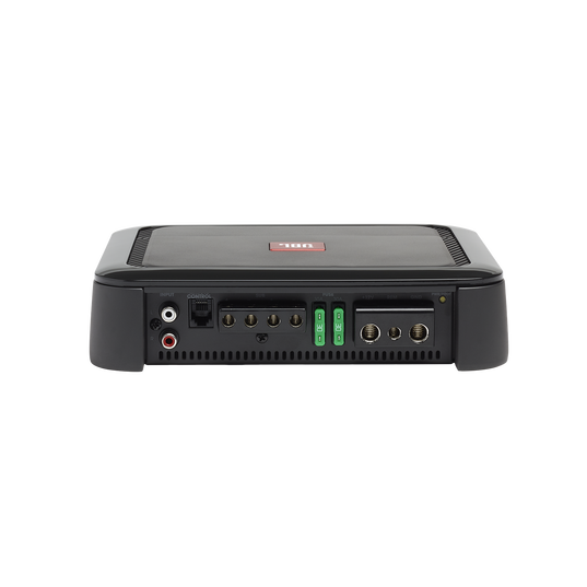 Club A600 - Black - High performance mono subwoofer car amplifier - Back