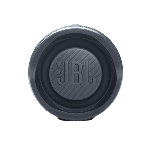 JBL Charge Essential 2 - Gun Metal - Portable Waterproof Speaker with Powerbank - Right