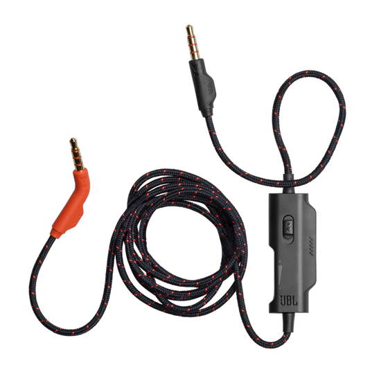 3.5 mm Audio Cable for JBL Quantum 910 Wireless - Black - Hero