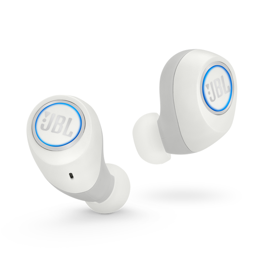 JBL Free X - White - True wireless in-ear headphones - Front