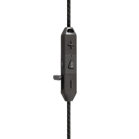 UA Sport Wireless REACT - Black - Secure-fitting wireless sport earphones with JBL technology and sound - Detailshot 3
