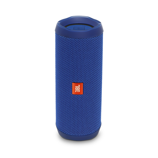 JBL Flip 4 - Blue - A full-featured waterproof portable Bluetooth speaker with surprisingly powerful sound. - Hero