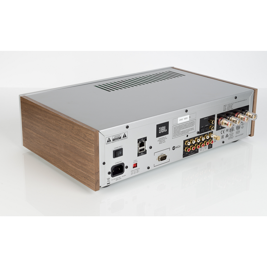 JBL SA750 - Walnut - Streaming Integrated Stereo Amplifier - Detailshot 3