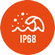 IP68準拠の高い防水・防塵性能