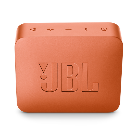 JBL Go 2 - Coral Orange - Portable Bluetooth speaker - Back