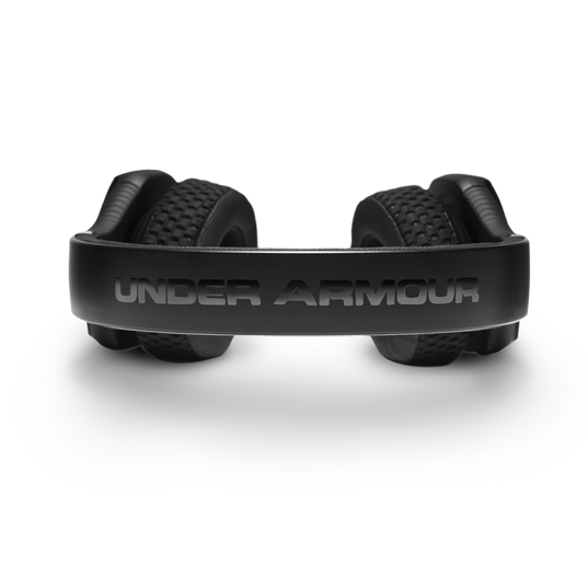 UA Sport Wireless Train – Engineered by JBL - Black - Wireless on-ear headphone built for the gym - Detailshot 4