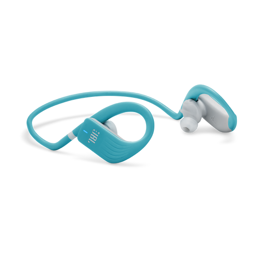 JBL Endurance JUMP - Teal - Waterproof Wireless Sport In-Ear Headphones - Detailshot 1