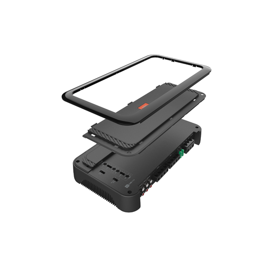 Club A754 - Black - High performance 4 channel car amplifier - Detailshot 1