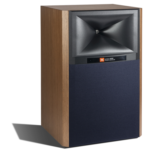 4329P Studio Monitor Powered Loudspeaker System - Natural Walnut - Powered Bookshelf Loudspeaker System - Detailshot 7