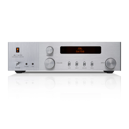 JBL SA750 - Teak - Streaming Integrated Stereo Amplifier – Anniversary Edition - Front