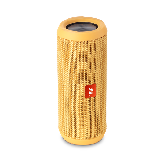 JBL Flip 3 - Yellow - Splashproof portable Bluetooth speaker with powerful sound and speakerphone technology - Detailshot 2