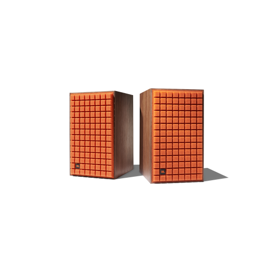 L82 Classic - Orange - 8" (200mm) 2-way Bookshelf Loudspeaker - Left