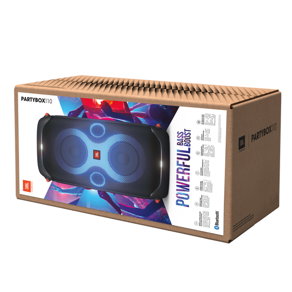 JBL Partybox 110 | 160Wのパワフルなサウンド、ダイナミックな