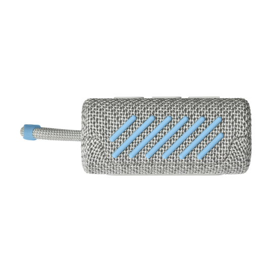 JBL Go 3 Eco - White - Ultra-portable Waterproof Speaker - Bottom