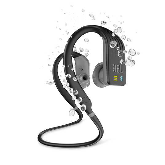 JBL Endurance DIVE - Black - Waterproof Wireless In-Ear Sport Headphones with MP3 Player - Hero