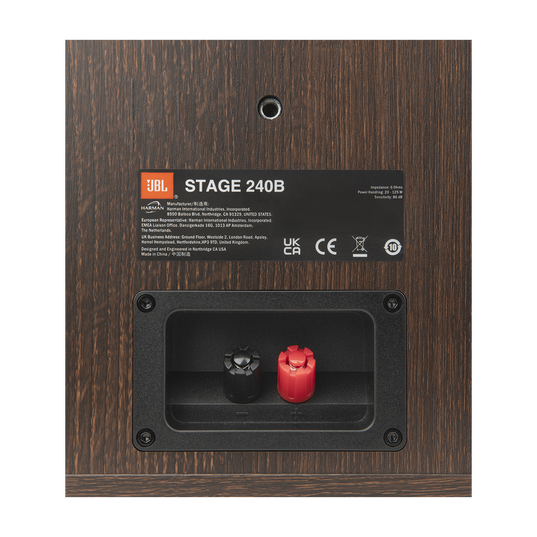 Stage 240B - Espresso - 2-Way 4.5-inch (114mm) Bookshelf Loudspeaker - Detailshot 8