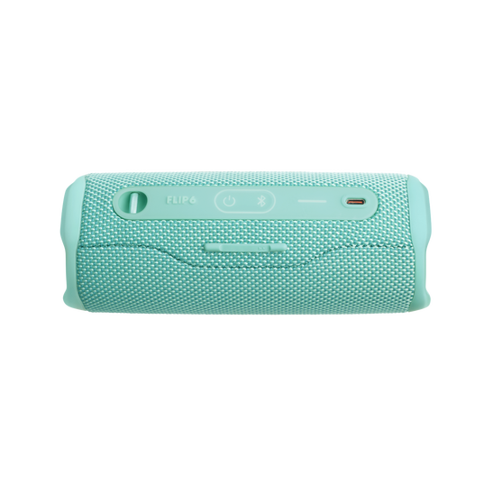 JBL Flip 6 - Teal - Portable Waterproof Speaker - Bottom