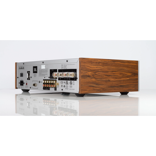 JBL SA750 - Teak - Streaming Integrated Stereo Amplifier – Anniversary Edition - Detailshot 2