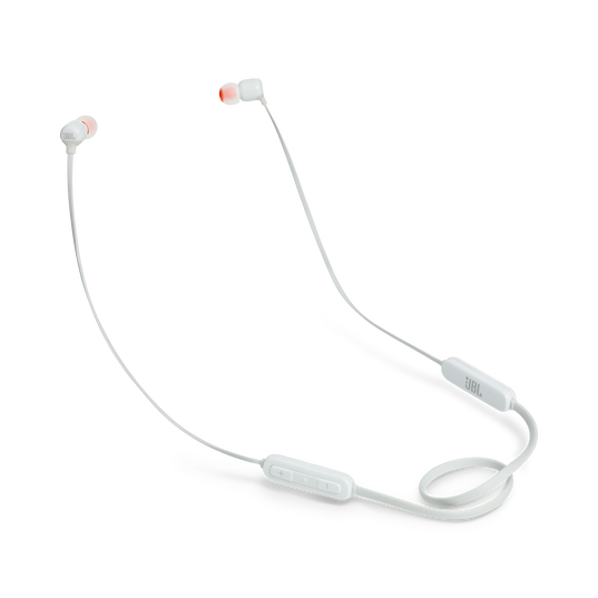 JBL Tune 110BT - White - Wireless in-ear headphones - Hero