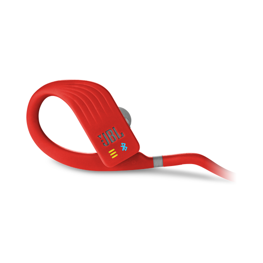 JBL Endurance DIVE - Red - Waterproof Wireless In-Ear Sport Headphones with MP3 Player - Detailshot 2