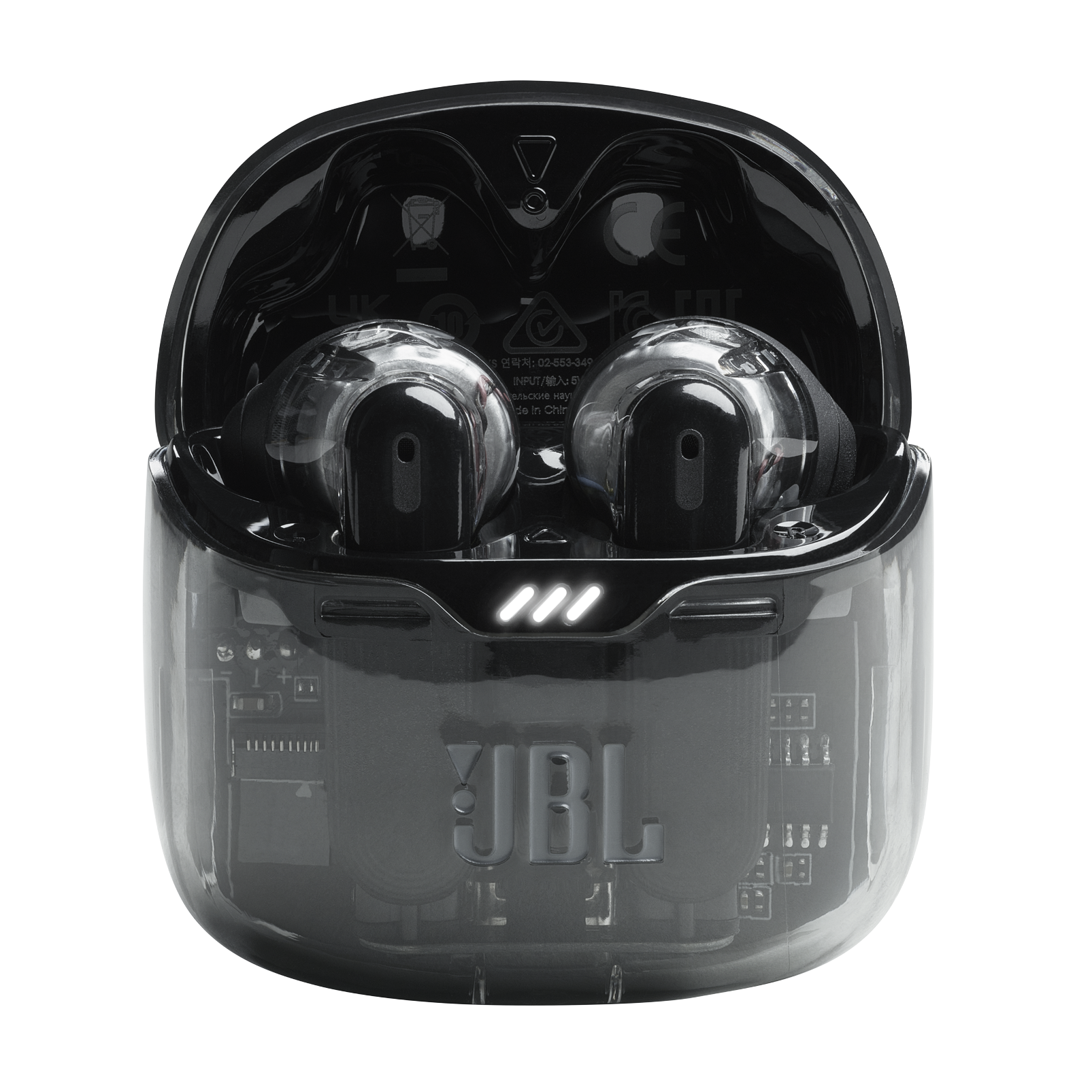 高品質特価JBL 完全ワイヤレスイヤホン JBL TUNE FLEX GHOST ホワイト イヤホン