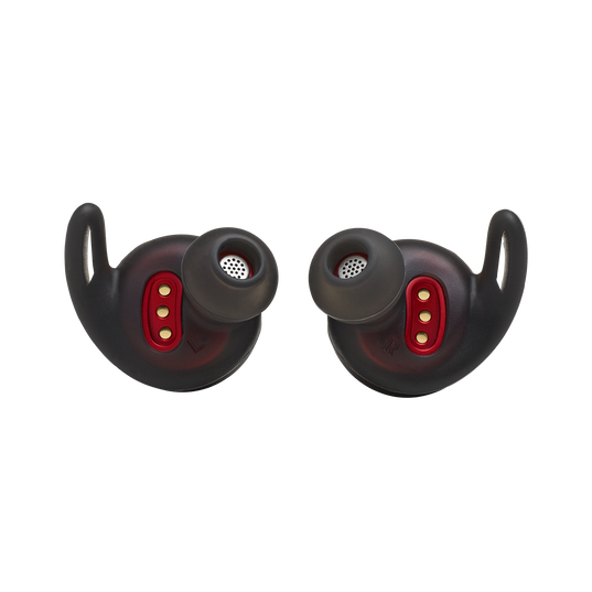 JBL Reflect Flow - Black - Waterproof true wireless sport earbuds - Back