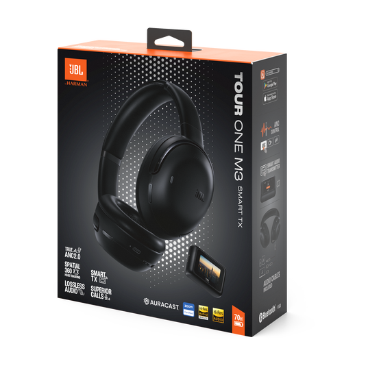 JBL Tour One M3 ノイズキャンセリング ヘッドホン JBL Tour One M3 Smart Tx | JBL Smart Tx付属ワイヤレスノイズ