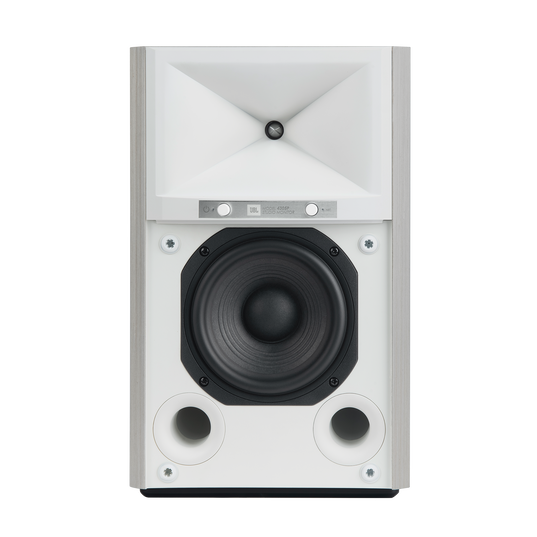 4305P Studio Monitor - White Aspen - Powered Bookshelf Loudspeaker System - Detailshot 2