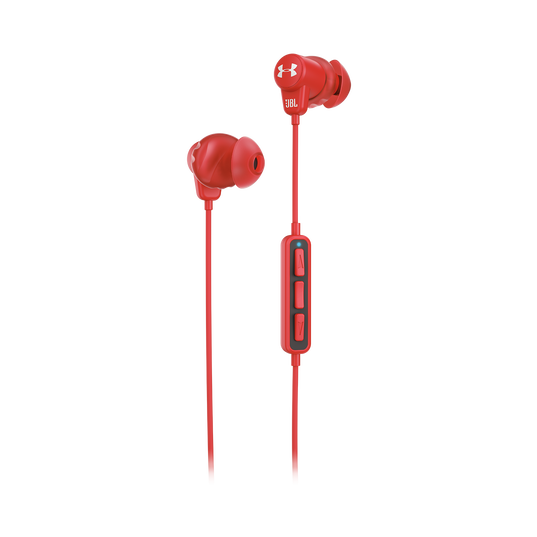 Under Armour Sport Wireless - Red - Wireless in-ear headphones for athletes - Detailshot 2