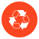 リサイクル素材を採用