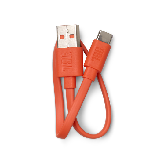 USB Charging Cable for JBL Jr310BT - Orange - Hero