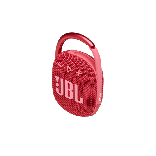 JBL Clip 4 - Red - Ultra-portable Waterproof Speaker - Detailshot 2