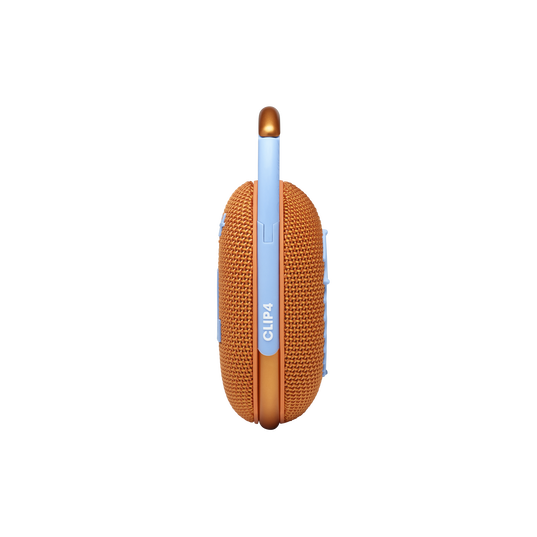 JBL Clip 4 - Orange - Ultra-portable Waterproof Speaker - Right