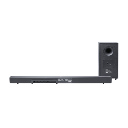 JBL Cinema SB580 - Black - 3.1 Channel Soundbar with Virtual Dolby Atmos® and Wireless Subwoofer - Detailshot 2