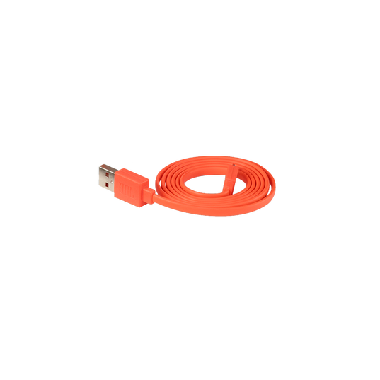 JBL Micro USB Cable for Flip Series, Charge Series, Pulse Series, Link 10, Link 20 and Soundgear BTA - Orange - Hero