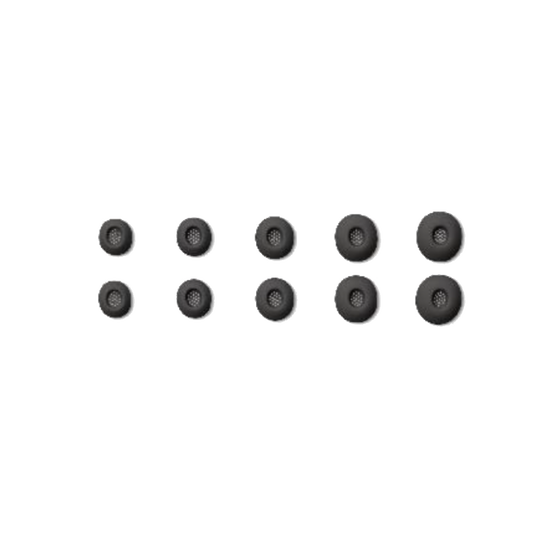 JBL Memory Foam Ear Tips Replacement Kit for JBL Tour Pro 3 - Black - Hero