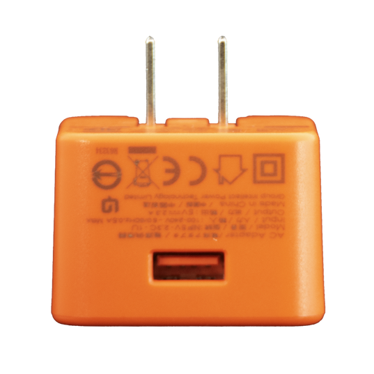 JBL USB AC adapter 5V/2.3A - Orange - Front