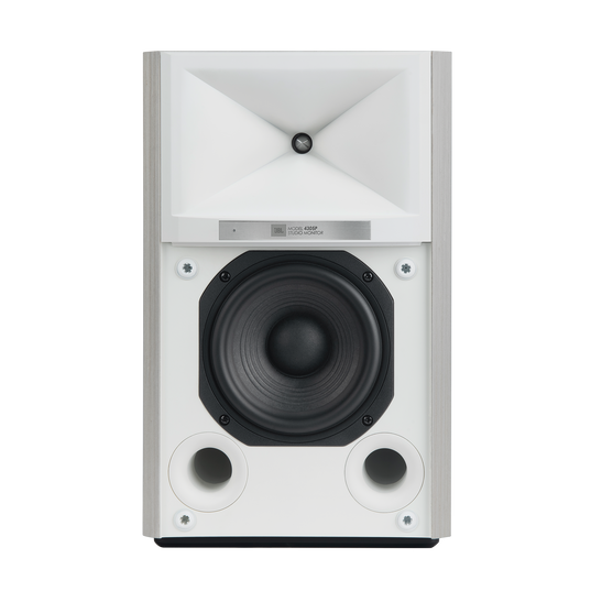 4305P Studio Monitor - White Aspen - Powered Bookshelf Loudspeaker System - Detailshot 11