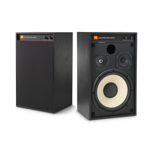 JBL 4312G - Black - 12-inch (300mm) 3-way Studio Monitor Bookshelf Loudspeaker - Hero