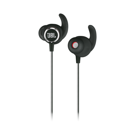 JBL REFLECT MINI 2 - Black - Lightweight Wireless Sport Headphones - Detailshot 1